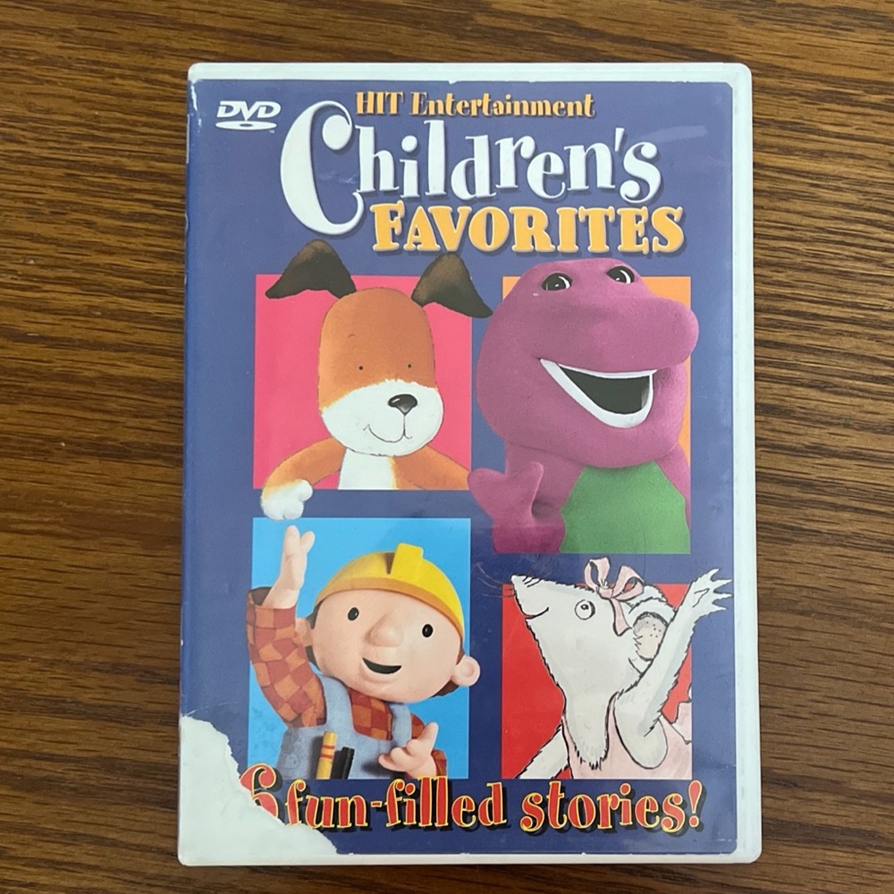 Children’s Favorites 2004 DVD 6 Fun-filled Stories Bob The Builder Angelina